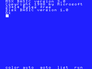 Msx basic